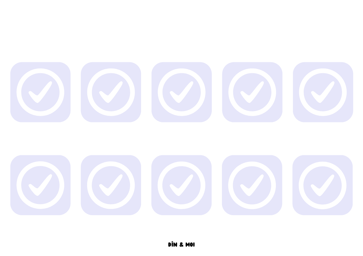 Affiche routine