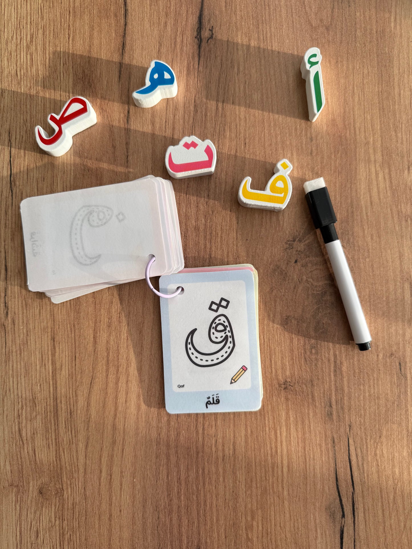 Cartes alphabet arabe